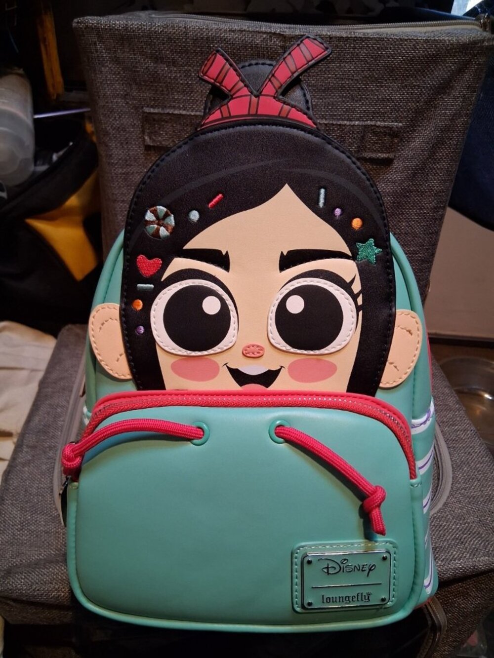 Loungefly Disney Wreck-It Ralph Vanellope Cosplay Mini Backpack WDBK1486 NWT
